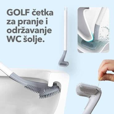 silvercrest za prozore: Cena 1099 din Set golf cetka za odrzavanje toaleta + silikonska cetka — 2