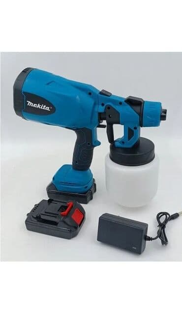 pistolj za farbanje lidl: Makita Akumulatorski pištolj za farbanje Samo 5000 dinara. Porucite — 1