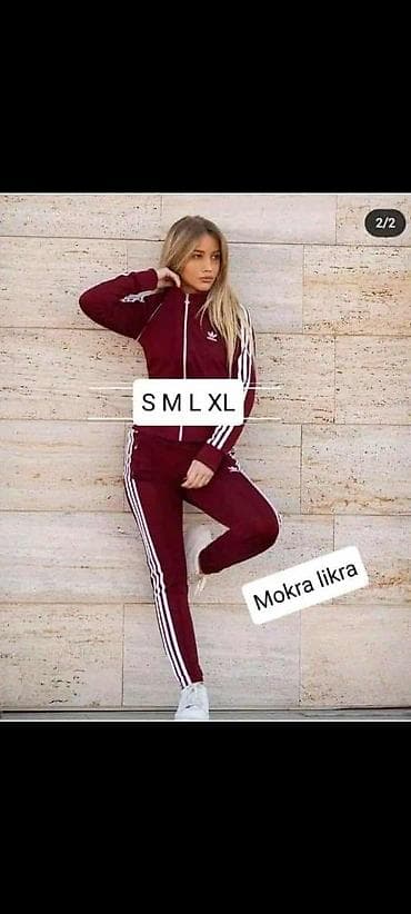 teget torbica: Dame’s trenerka komplet – gornji deo sa rajsferšlusom i donji deo — 2