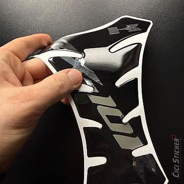 Auto delovi, gume i tjuning: Kawasaki ZX10R Tank pad Crno hrom - Štitnik rezervoara- 2772 Kawasaki — 3