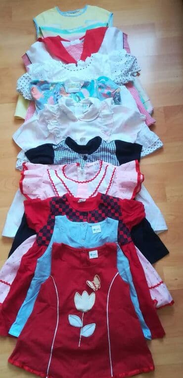 pantalone za mrsavljenje: Bundle: Dresses, Pants, Skirts, For girls, age: 18 months — 7