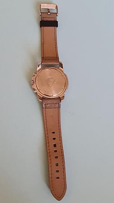 bež boja: Lorus muški hronograf – 100 m - Model: Lorus Chronograph (mehanizam — 2
