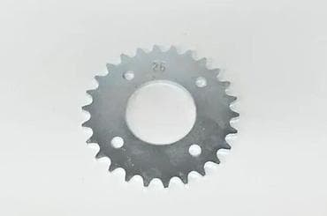 Čelični lančanik – 26 zuba - Materijal: čelik