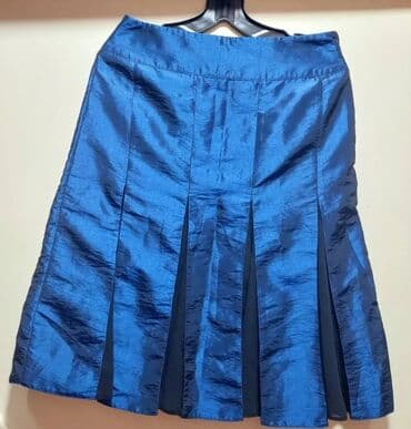 pantalone bez kaisa: L (EU 40), Midi, color - Blue — 1