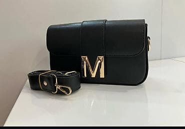 Ženska crossbody torba sa slovom “M” - Model: kompaktna