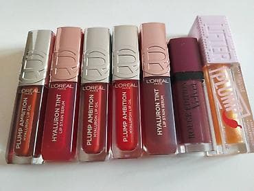 Set ruževa i sjajeva za usne – L’Oréal Paris, Maybelline, Bourjois