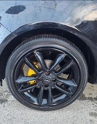 parking barijere cena: Alu felne 17" za Opel (originalni Opel centri), crne visokog sjaja sa — 4
