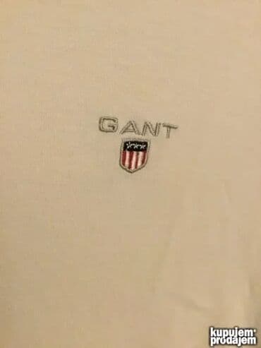 muski dzemperi sa kragnom: Original GANT majica L 100% cotton Ramena 47cm duzina 75cm — 3
