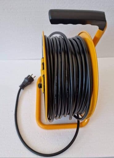 motalice za struju bez kabla: Prodajem novu i kvalitetnu MASTER motalice sa kablom. Dužina kabla — 2