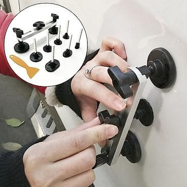 Motorcycles & Scooters: 1) Nov metalni alat za izvlačenje ulubljenja sa 7 stopa za lepljenje — 3