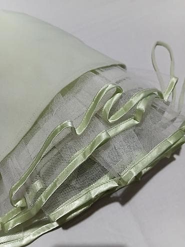 Haljine: Elegantne haljine – 2 kom 1) Svetlozelena koktel/večernja haljina - — 5