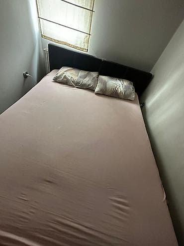 kofer za decu: Bračni krevet sa uzglavljem i dušekom - Dimenzije: okvir i dušek za — 2