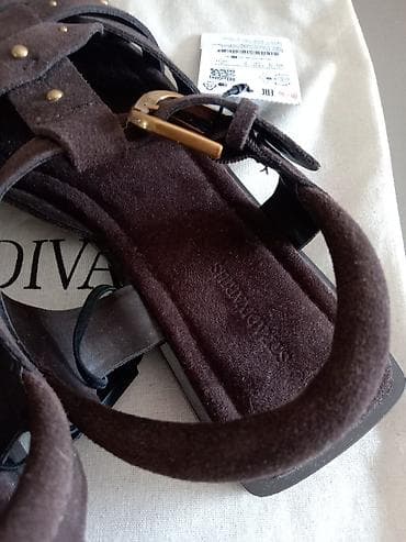 giuseppe zanotti sandale: Stradivarius ženske sandale - Model: ravne sandale sa pletenim — 4
