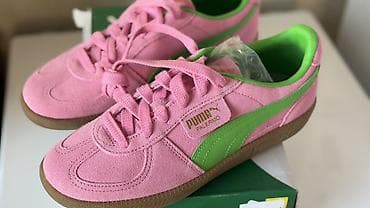 balmain beograd: PUMA Palermo patike – pink/zelena PUMA Palermo Special patike – nove — 4