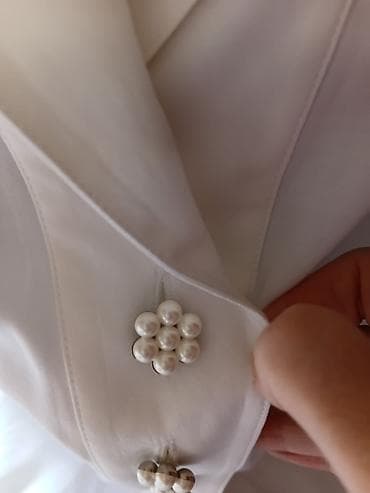 Bluze: Bela ženska bluzica – tradicionalni/dirndl stil dve nove - Model — 9