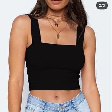 tommy hilfiger srbija majice: L, Viskoza, Jednobojni, bоја - Crna — 18