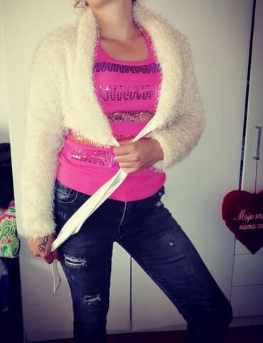 Kratka jakna od veštačkog krzna — 2