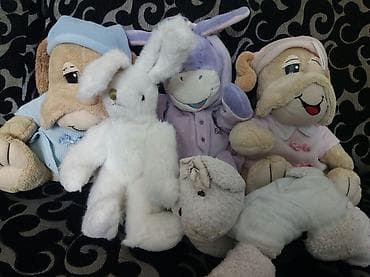 Plišane igračke. 5 kom