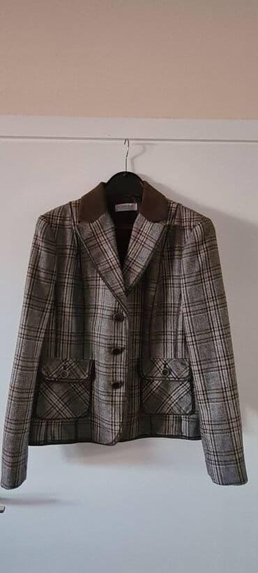 zara helanke sa prorezom: XL (EU 42), Wool, Plaid — 1