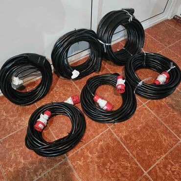 detektor kablova u zidu: NEMACKI KABLOVI 5X2.5 TROFAZNI klasicne uticnice : 20m 6000 din — 1