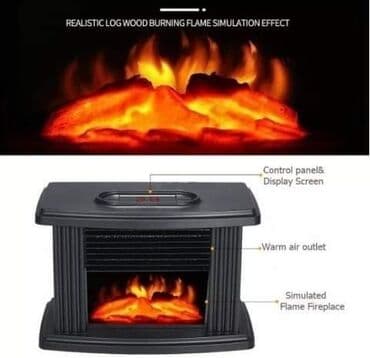pecenjare na drva: 3200din Grejalica kamin Mini grejalica Simulirani efekat plamena — 1