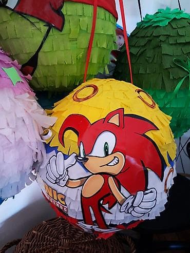 slavski komplet: Praznična piñata kugla – tematske dekoracije za dečije proslave - — 10
