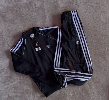Women's Clothing: Adidas, M, Stripes, color - Black — 4