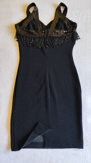 By Swan S (EU 36), bоја - Crna, Večernji, maturski, Na bretele — 3