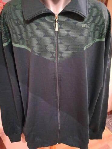 velicine pantalona: Novi muski duks sa kragnom u velikom broju Benx 5XL Zeleni. Turski — 4
