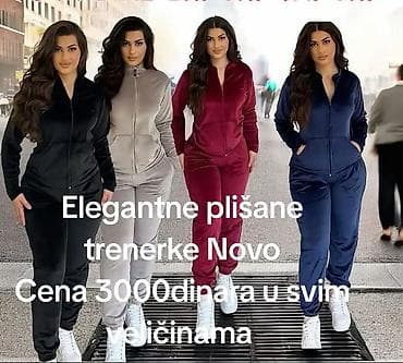 Venčanice i aksesoari: Elegantne plišane trenerke – Novo - Materijal: mekani, baršunasti — 1