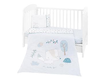 madame coco sve za kucu: KIKKA BOO Little Fox – posteljina sa ogradicom, 6 delova (70×140 cm) — 1