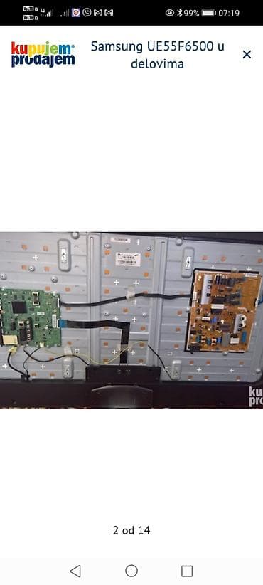 sony playstation 4 slim video game console: Samsung UE55F6500 – delovi Raspoloživi originalni delovi sa TV-a — 3