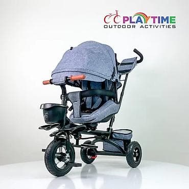 TRICIKL 420 LUX SIVA – Playtime (šifra: 420s-90) Najfunkcionalniji