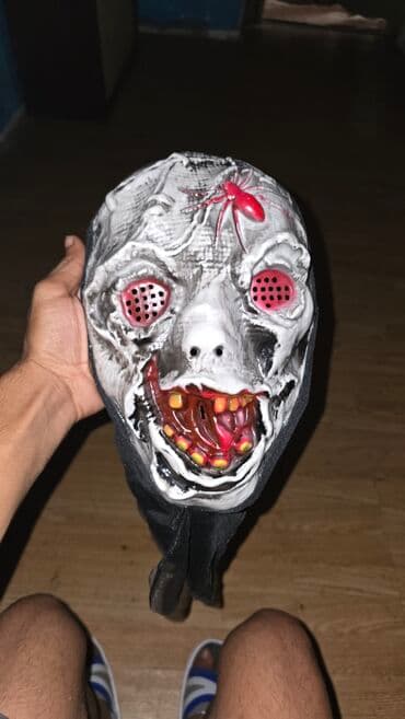 jednorog maskenbal: Dve horor maske za kostime i tematske zabave - Model 1: Maska lobanje — 2