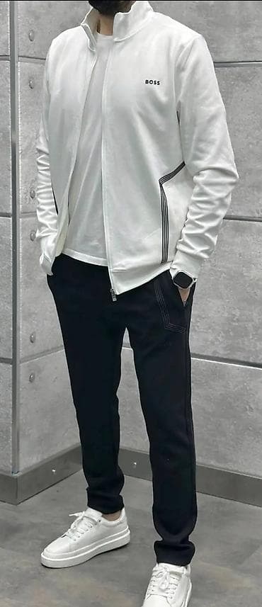 domace trenerke: Trenerka Boss, bоја - Siva — 6