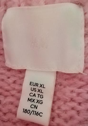 legend muski dzemperi: Dzemper roze H&M. Vrlo mek i topao, divne boje. U dobrom stanju — 4