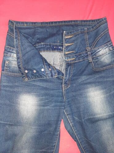 tn crne muske: Texas pantalone, duboki struk ML — 3