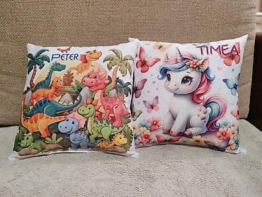 poklanjam stol i stolice: 🎁 PERSONALIZOVANI JASTUCI I ŠOLJE SA IMENOM I OMILJENIM LIKOVIMA! 🧸☕ — 4