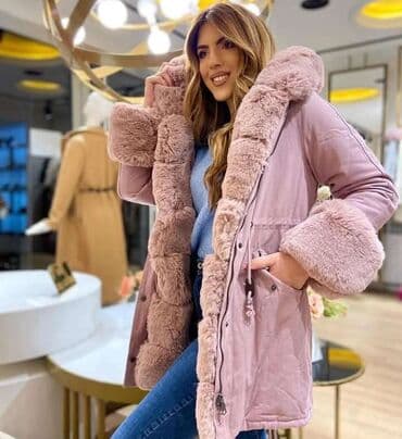 Women's Clothing: Zenska jakna PARKE
Nepromociva
oblozena krznom
krzno se skida — 4