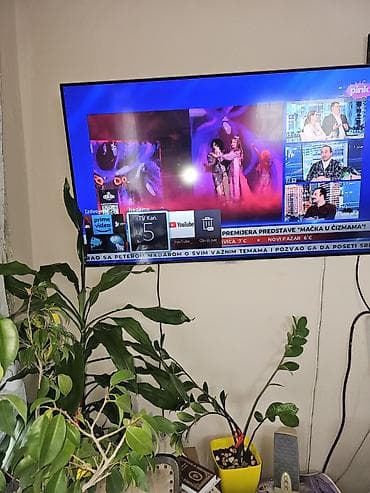 smart tv box android 14: Prodajem smart Tv Samsung 50 incha - Originalni Samsung daljinski sa — 5