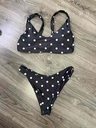 kupaci kragujevac: Prrelep polka dots kupači kostim, M veličine — 2