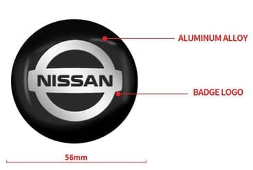 felne 4x100 r15: NISSAN-plastificirane nalepnice za felne-set od 4 komada NISSAN - — 5