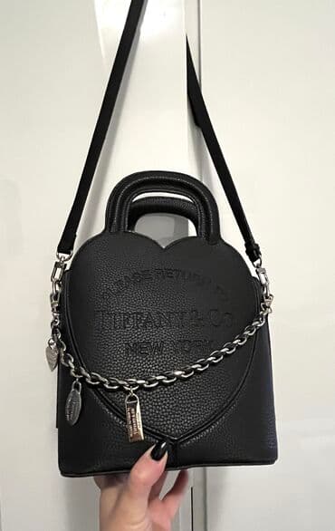mona black friday: Shoulder bag, Tiffany, Material: Leather — 5