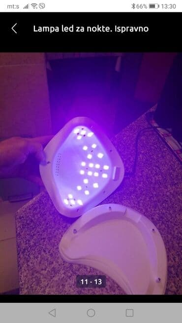 lampa za fotografisanje: Lampa profi za Manikir za nokte dobra ispravna. Na diode
 Mirjevo — 13
