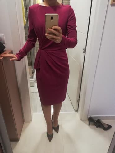 guess zenske torbe cene: S (EU 36), color - Pink, Cocktail, Long sleeves — 7