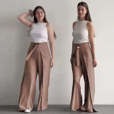 lidl lanene pantalone: Regular rise — 3