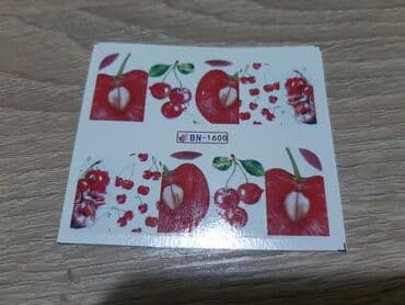 Nega noktiju: Vockice vodene slicice za nokte 
Cena za komad 20din — 5