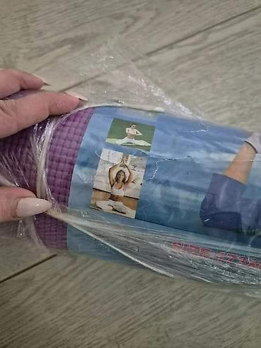 Oprema za skijanje: Fitnes/Yoga prostirka – neklizajuća, rolna - Namenjena za jogu — 2