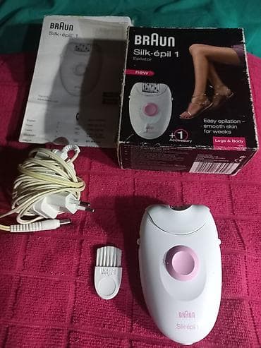 električni secko: Braun Silk-épil 1 epilator – za depilaciju nogu i tela,koriscen svega — 1