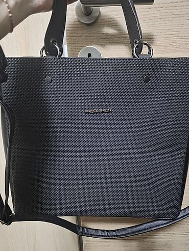 unikat torbe za 600: Elegantna ženska torba – crna, Profashion - Materijal: veštačka koža — 5